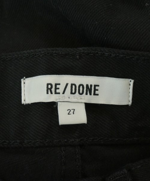 RE/DONE（リダン）デニムパンツ 黒 サイズ:27(M位) レディース/2200671796150