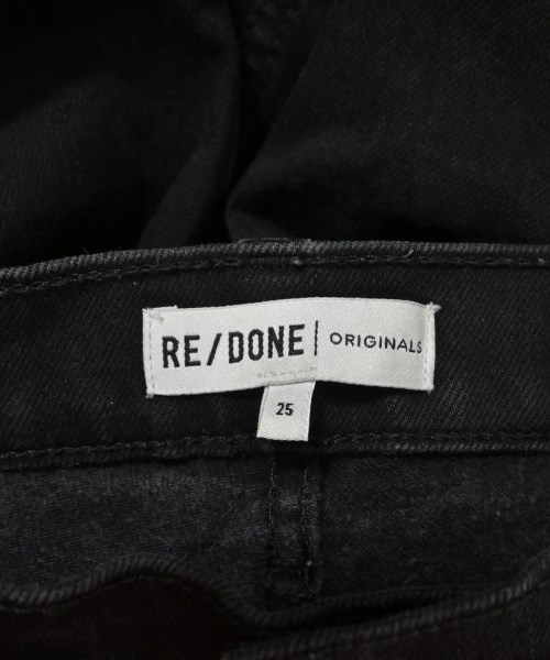 RE/DONE（リダン）デニムパンツ 黒 サイズ:25(S位) レディース/2200674226036