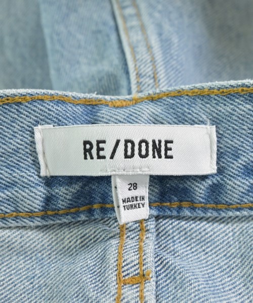 RE/DONE（リダン）デニムパンツ 青 サイズ:28(L位) レディース/2200681490048