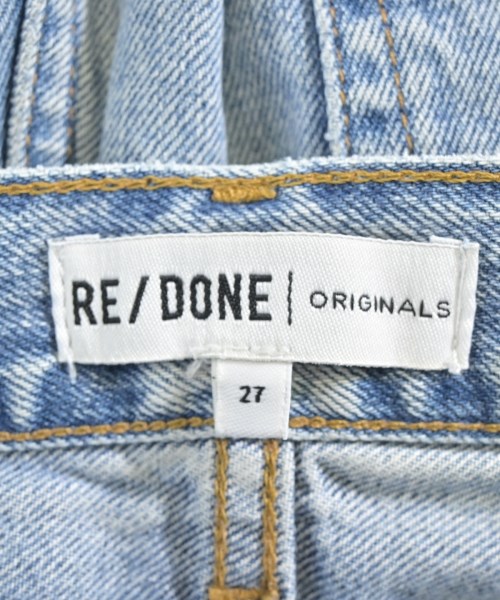 RE/DONE（リダン）デニムパンツ 青 サイズ:27(M位) レディース/2200691862019