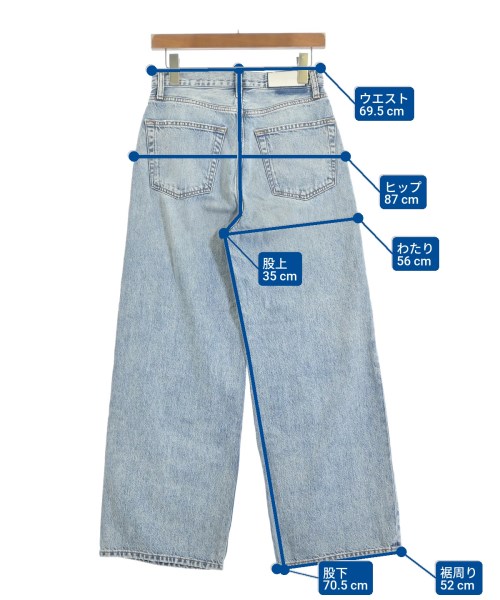 RE/DONE（リダン）デニムパンツ 青 サイズ:27(M位) レディース/2200691862019