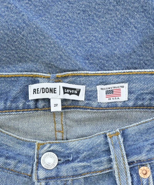 RE/DONE（リダン）デニムパンツ 青 サイズ:27(L位) レディース/2200641963247
