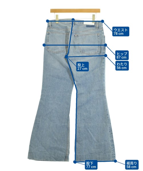 RE/DONE（リダン）デニムパンツ 青 サイズ:26(M位) レディース/2200651812061