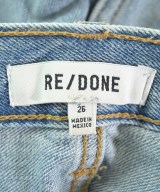 RE/DONE（リダン）デニムパンツ 青 サイズ:26(M位) レディース/2200651812061
