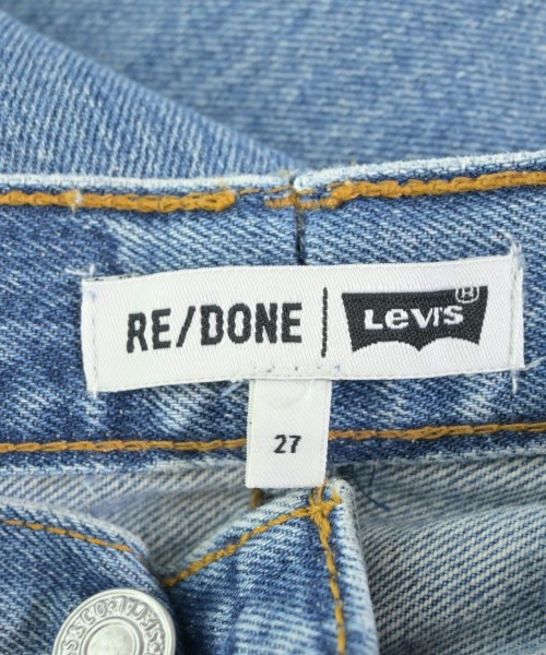 RE/DONE（リダン）デニムパンツ 青 サイズ:27(M位) レディース/2200646725048