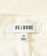 RE/DONE（リダン）デニムパンツ 白 サイズ:28(L位) レディース/2200701498245