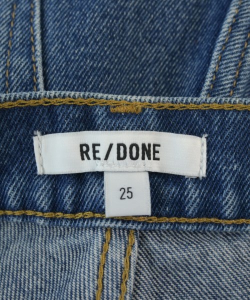 RE/DONE（リダン）デニムパンツ 青 サイズ:25(S位) レディース/2200705909068