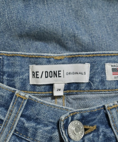 RE/DONE（リダン）デニムパンツ 紺 サイズ:24(XS位) レディース/2200653423029