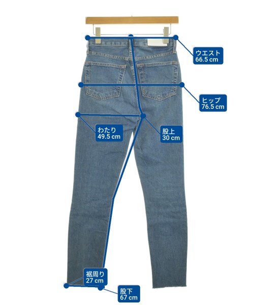 RE/DONE（リダン）デニムパンツ 紺 サイズ:24(S位) レディース/2200664219338
