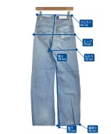 RE/DONE（リダン）デニムパンツ 青 サイズ:26(M位) レディース/2200665058097