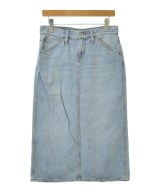 RE/DONE（リダン）ロング・マキシ丈スカート 青 サイズ:24(S位) レディース/2200725282028