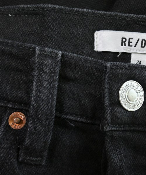 RE/DONE（リダン）デニムパンツ 黒 サイズ:24(S位) レディース/2200682287159