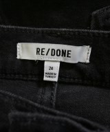 RE/DONE（リダン）デニムパンツ 黒 サイズ:24(S位) レディース/2200682287159