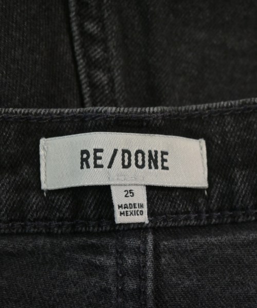 RE/DONE（リダン）デニムパンツ 黒 サイズ:25(S位) レディース/2200685886106