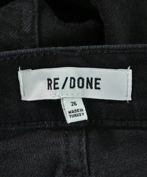RE/DONE（リダン）デニムパンツ 黒 サイズ:26(M位) レディース/2200686821168