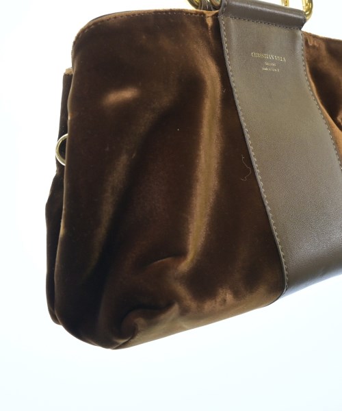 CHRISTIAN VILLA（クリスチャンヴィラ）ショルダーバッグ 茶 サイズ:- レディース/2200654989012