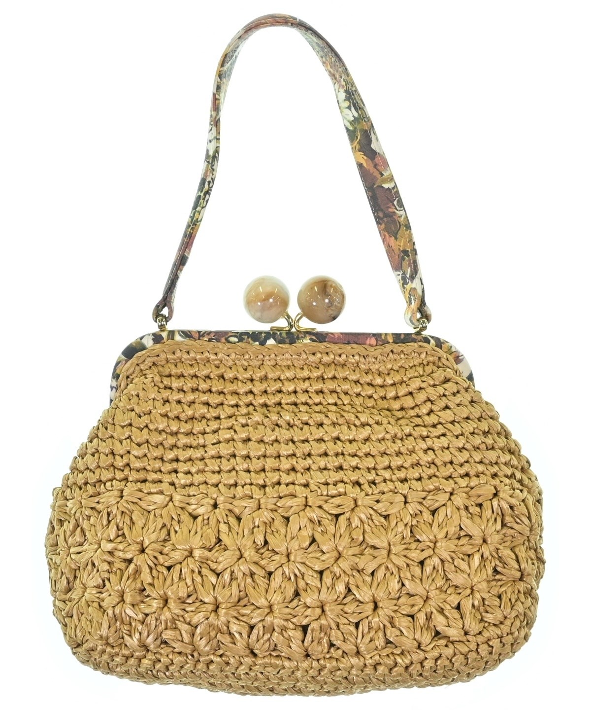 capaf（カパフ）かごバッグ ベージュ サイズ:- レディース