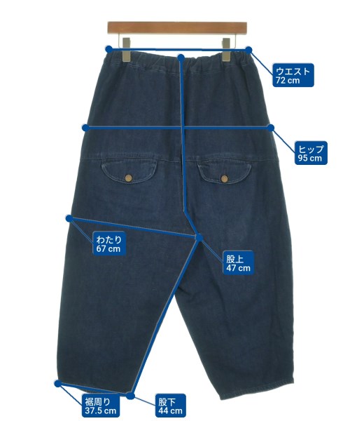 tumugu:（ツムグ）デニムパンツ 紺 サイズ:F レディース/2200608292168