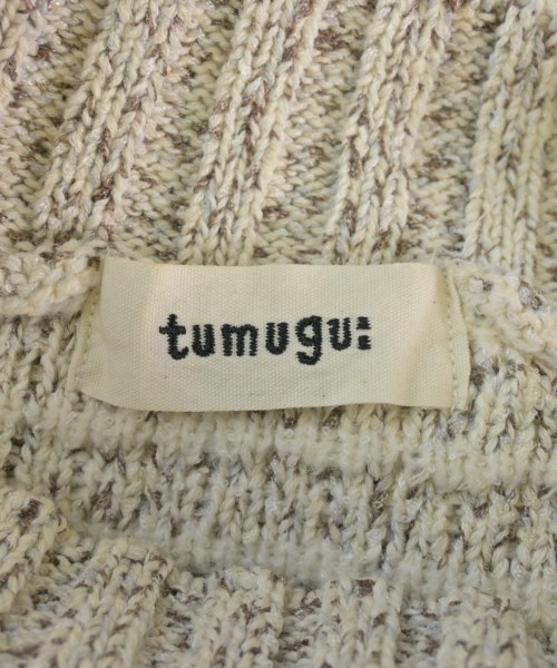 tumugu:（ツムグ）ニット・セーター 白 サイズ:F レディース/2200608895147