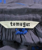 tumugu:（ツムグ）シャツワンピース 紺 サイズ:F レディース/2200608895239