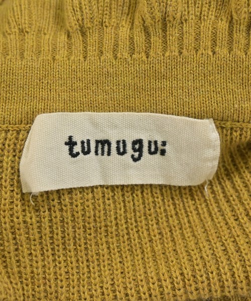 tumugu:（ツムグ）ニット・セーター 黄 サイズ:F レディース/2200710238061