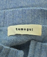 tumugu:（ツムグ）カーディガン 青 サイズ:F レディース/2200645445077