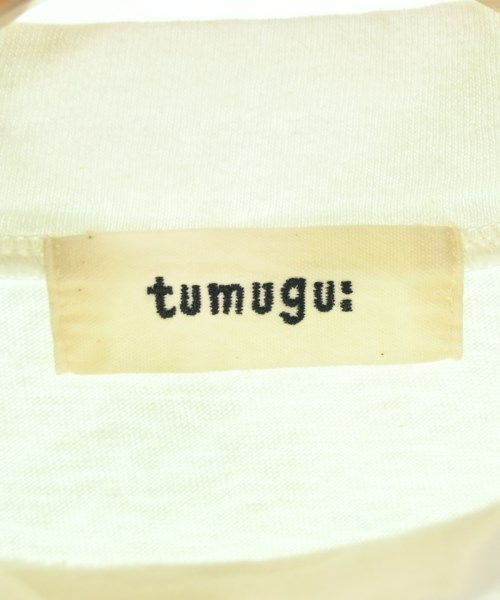 tumugu:（ツムグ）Tシャツ・カットソー 白 サイズ:-(M位) レディース/2200706870558