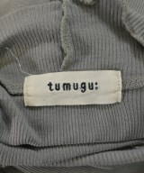 tumugu:（ツムグ）Tシャツ・カットソー グレー サイズ:-(S位) レディース/2200683629125