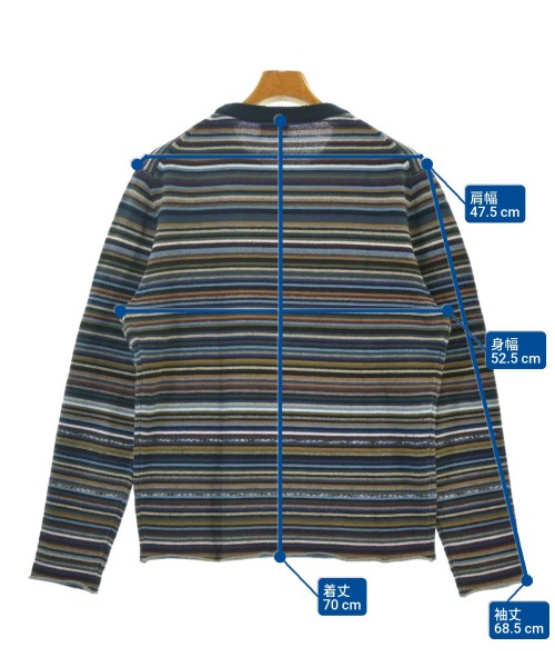 PS by Paul Smith（ピーエスバイポールスミス）ニット・セーター 紺 サイズ:XL メンズ/2200642979179