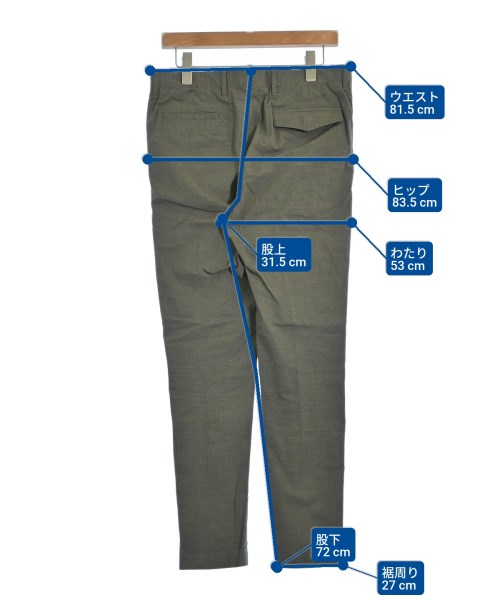 PS by Paul Smith（ピーエスバイポールスミス）スラックス カーキ サイズ:L メンズ/2200623901014