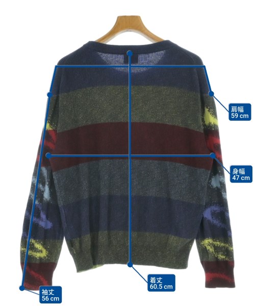 PS by Paul Smith（ピーエスバイポールスミス）ニット・セーター 紺 サイズ:M メンズ/2200674287013