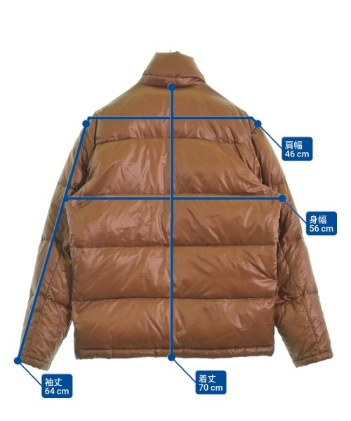 PS by Paul Smith（ピーエスバイポールスミス）ダウンジャケット/ダウンベスト 茶 サイズ:L メンズ/2200674689015