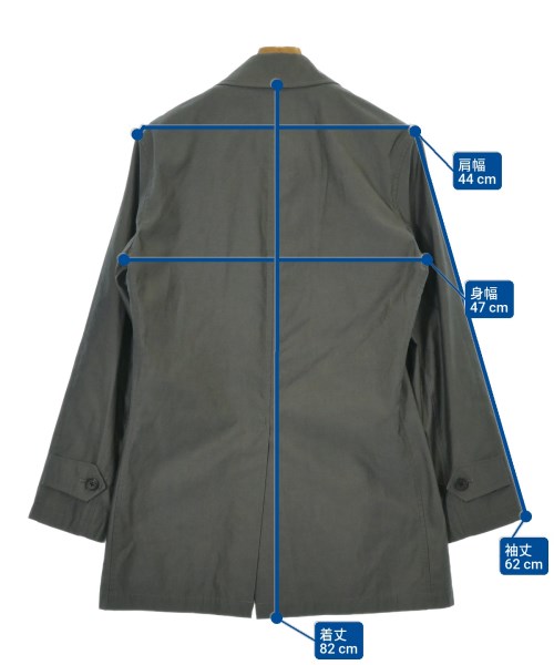 PS by Paul Smith（ピーエスバイポールスミス）ステンカラーコート グレー サイズ:M メンズ/2200674689022