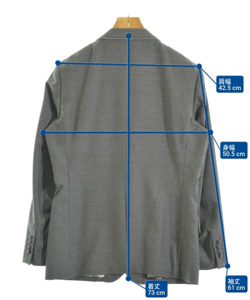 PS by Paul Smith（ピーエスバイポールスミス）テーラードジャケット グレー サイズ:M メンズ/2200670790036