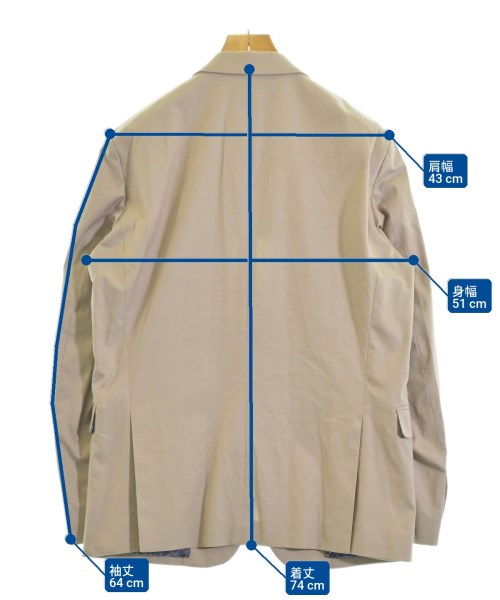PS by Paul Smith（ピーエスバイポールスミス）テーラードジャケット グレー サイズ:L2 メンズ/2200670790050