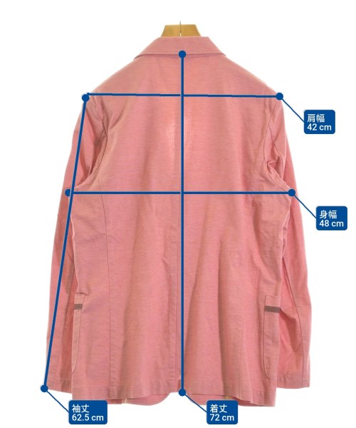 PS by Paul Smith（ピーエスバイポールスミス）テーラードジャケット ピンク サイズ:XL メンズ/2200670790067