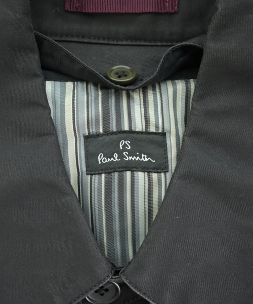 PS by Paul Smith（ピーエスバイポールスミス）トレンチコート 黒 サイズ:L2 メンズ/2200670790081