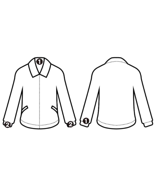 PS by Paul Smith（ピーエスバイポールスミス）ライダース 黒 サイズ:M メンズ/2200698402089