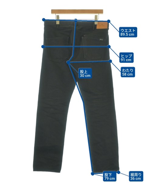 PS by Paul Smith（ピーエスバイポールスミス）デニムパンツ 黒 サイズ:L メンズ/2200660709024
