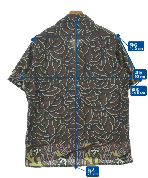 PS by Paul Smith（ピーエスバイポールスミス）カジュアルシャツ 茶 サイズ:M メンズ/2200718552237