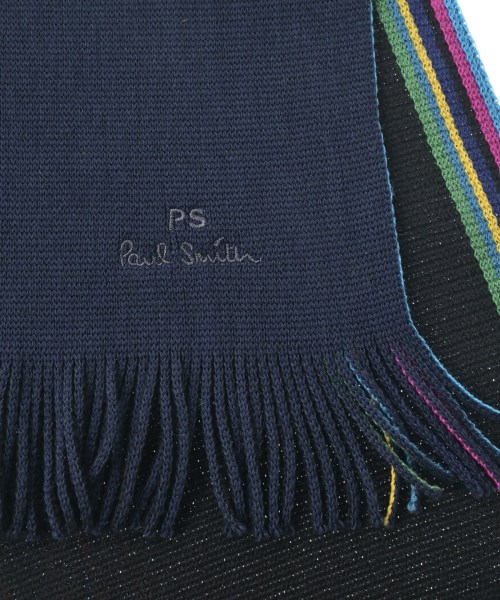 PS by Paul Smith（ピーエスバイポールスミス）マフラー 紺 サイズ:- メンズ/2200645225068