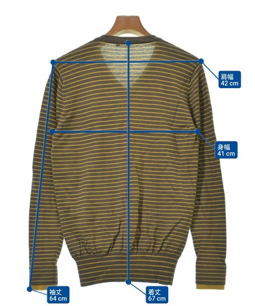 PS by Paul Smith（ピーエスバイポールスミス）ニット・セーター 茶 サイズ:M メンズ/2200611291035