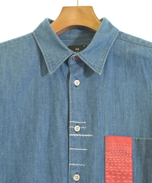 PS by Paul Smith（ピーエスバイポールスミス）カジュアルシャツ 青 サイズ:M メンズ/2200671532147