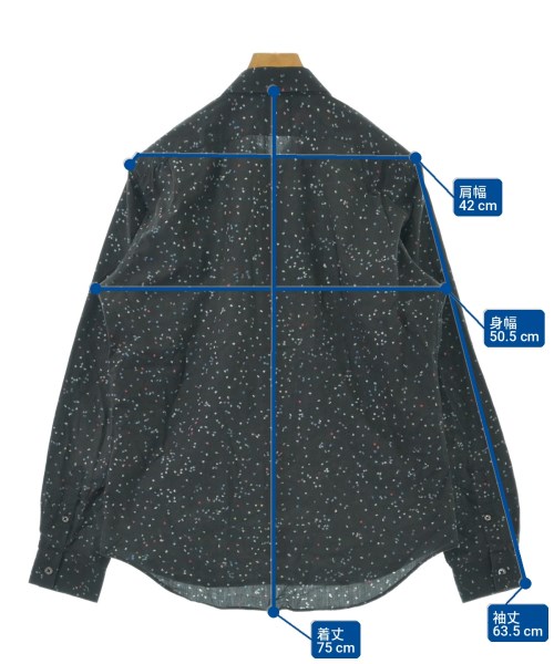 PS by Paul Smith（ピーエスバイポールスミス）カジュアルシャツ 黒 サイズ:L メンズ/2200735964020