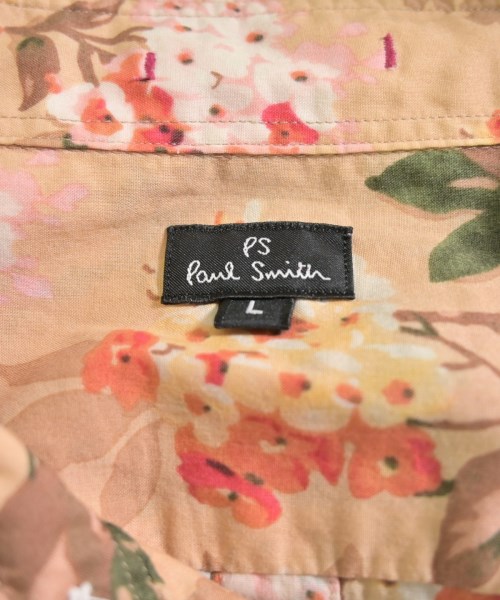 PS by Paul Smith（ピーエスバイポールスミス）カジュアルシャツ ベージュ サイズ:L メンズ/2200723373063