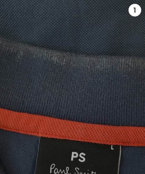 PS by Paul Smith（ピーエスバイポールスミス）ポロシャツ グレー サイズ:L メンズ/2200688860042
