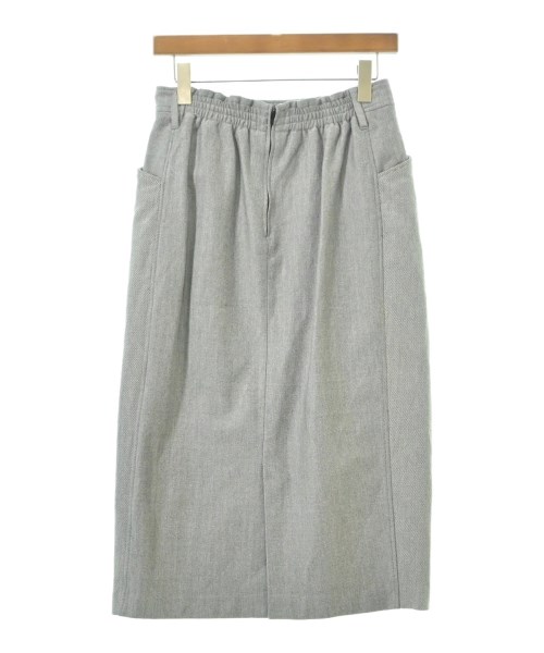 nota della mano sinistra（ノータデラマノシニストラ）ロング・マキシ丈スカート グレー サイズ:3(L位) レディース/2200634293115