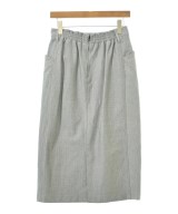 nota della mano sinistra（ノータデラマノシニストラ）ロング・マキシ丈スカート グレー サイズ:3(L位) レディース/2200634293115