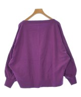 nota della mano sinistra（ノータデラマノシニストラ）ニット・セーター 紫 サイズ:F レディース/2200619601140