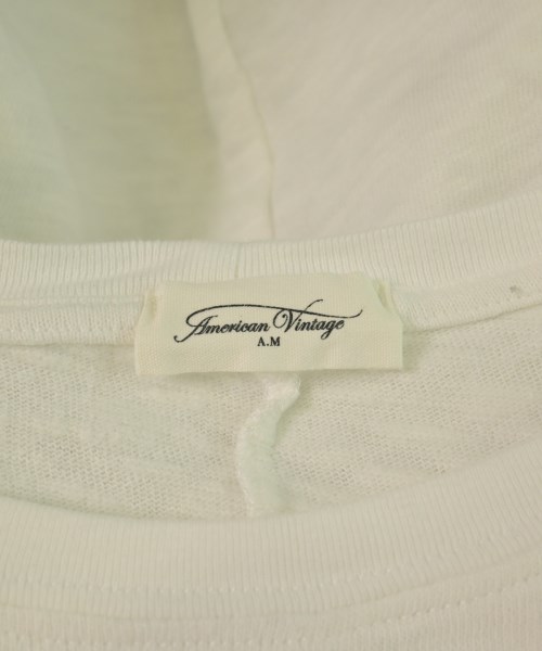 American Vintage（アメリカンヴィンテージ）Tシャツ・カットソー 白 サイズ:S レディース/2200618446049